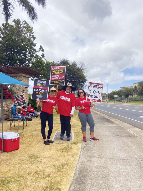Still without a contract, Kaiser clinicians strike News, Sports, Jobs